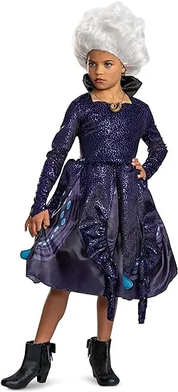 Kid's Little Mermaid Live Action Deluxe Ursula Costume