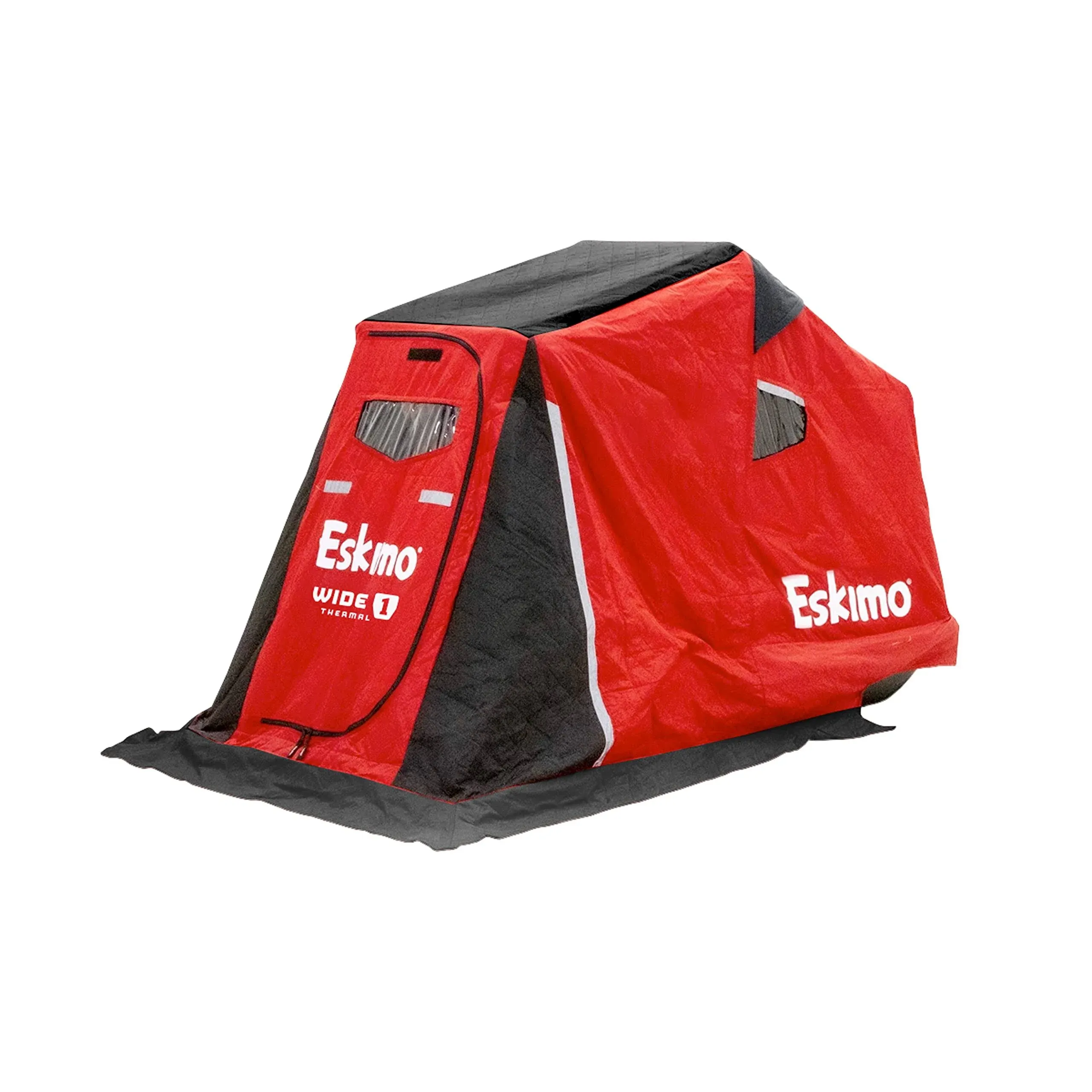 Eskimo Wide 1™ Thermal, Sled Shelter, Insulated, Red, One Person, 41350, 52" x 97" x 60.50"