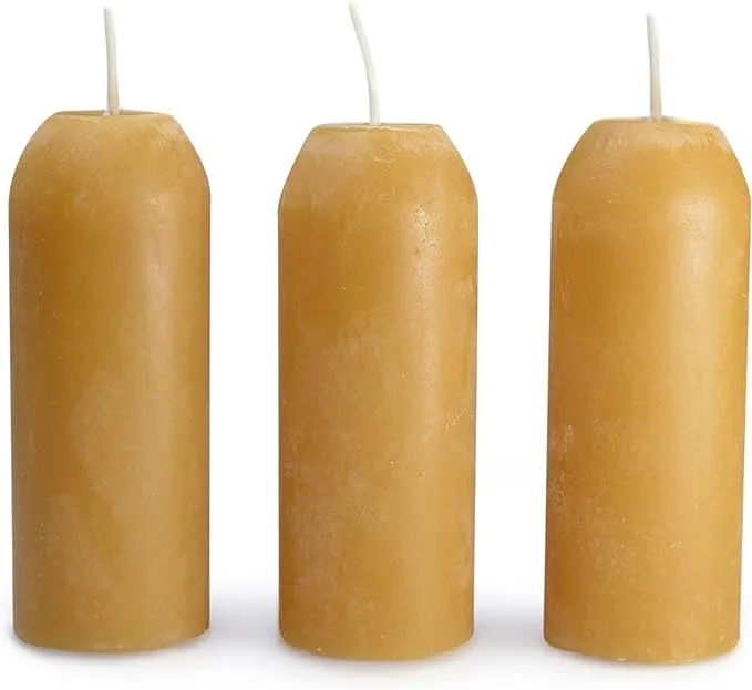 UCO 12-Hour Natural Beeswax Candles - Candle Lantern 20-pack