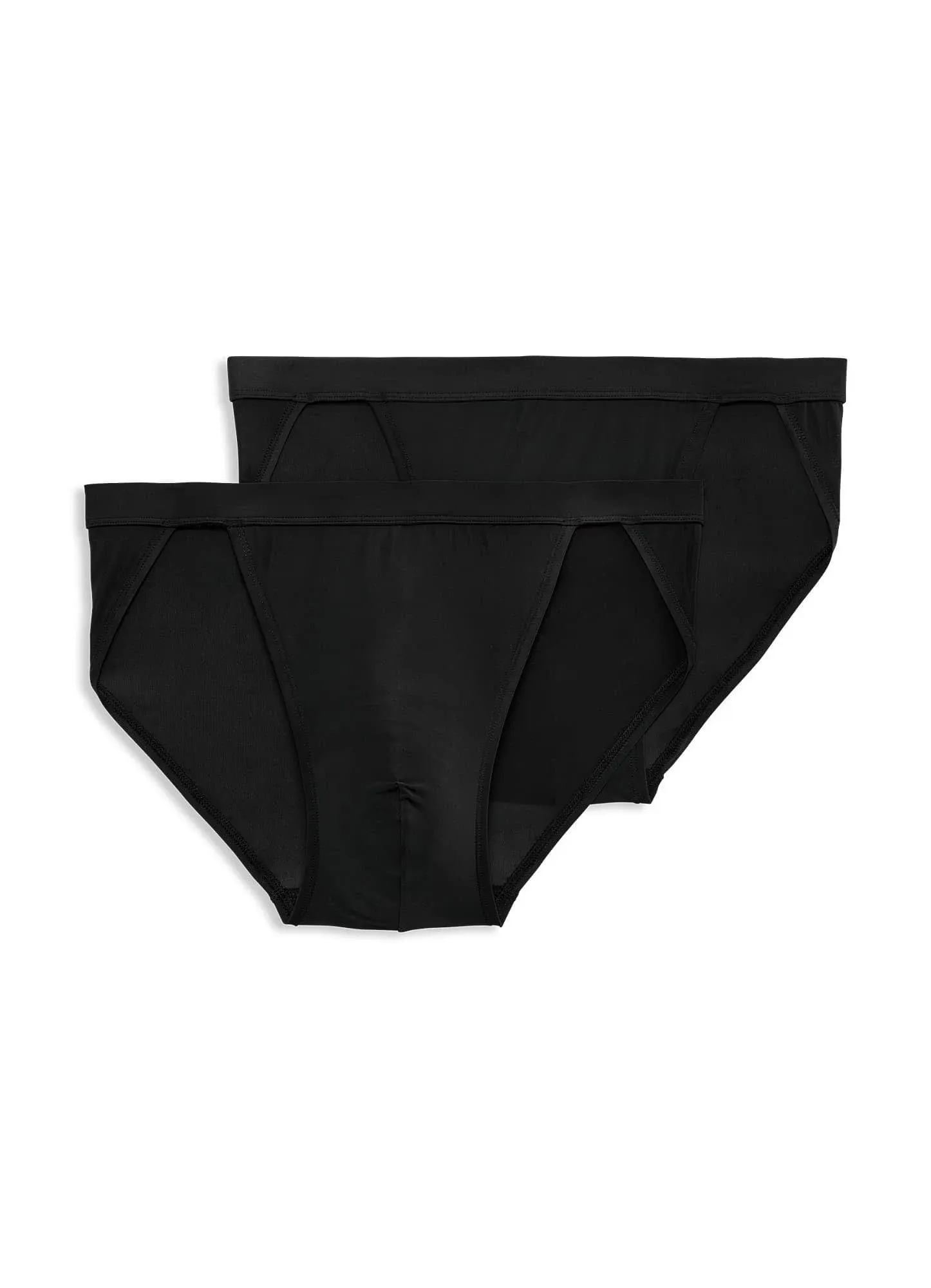 Jockey Men's Elance Microfiber String Bikini 2-Pack