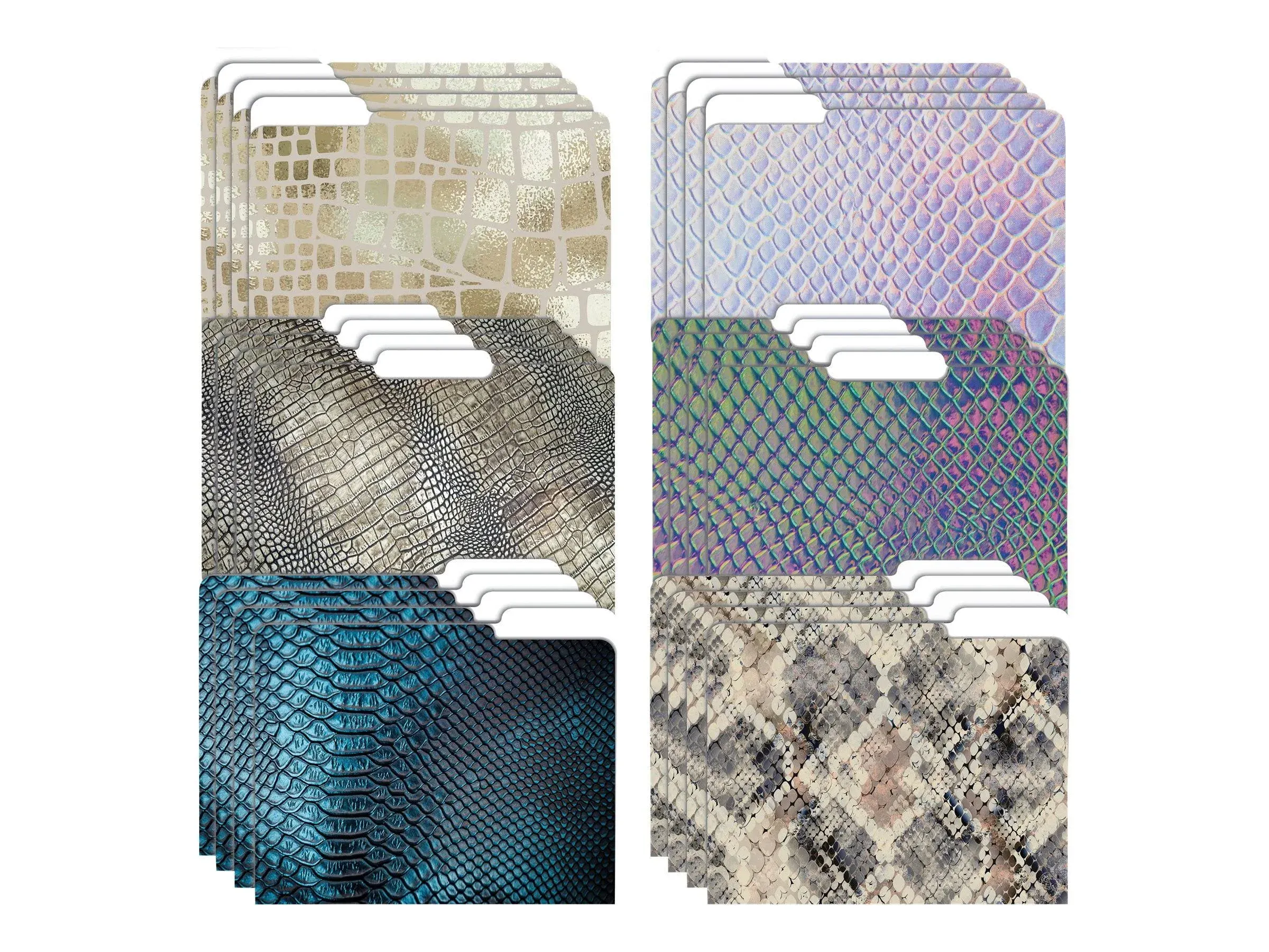 Better Office Snakeskin Heavyweight File Folders