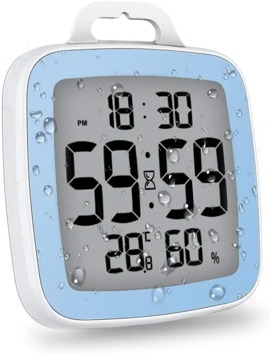 Baldr Digital Shower Clock with Timer