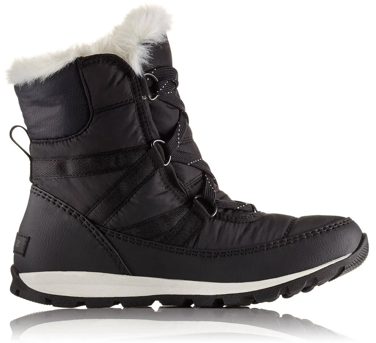 Sorel Women's Whitney Short Lace Boots - Black