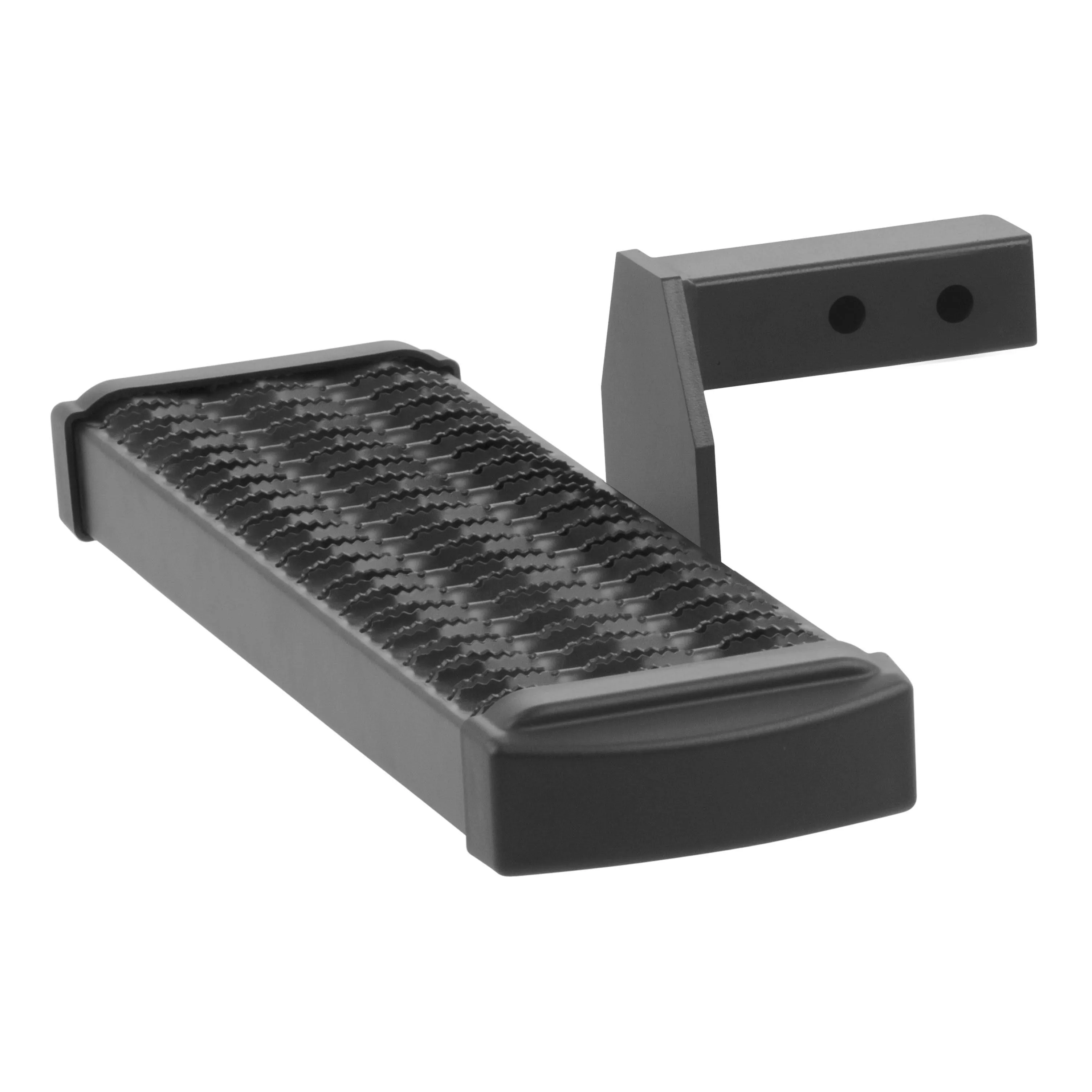 GRIP STEP RECEIVER HITCH STEP WITH 6IN DROP BLACK TEXTURED POWDER COAT