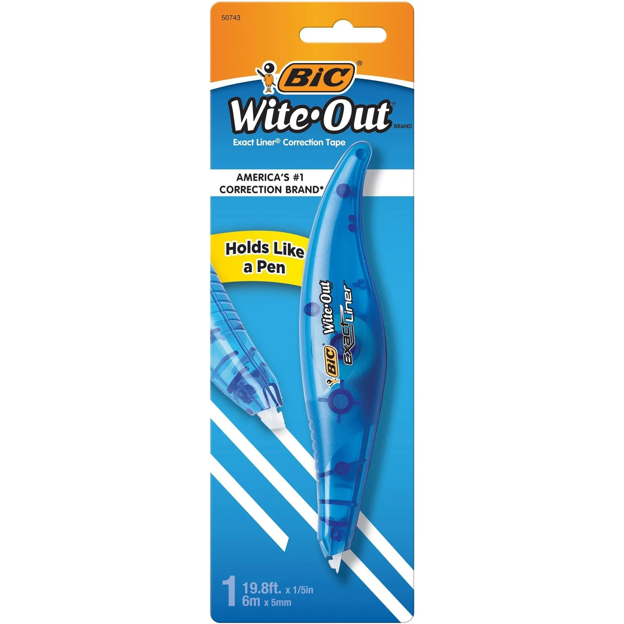 BIC Exact Liner Wite-Out Correction Tape