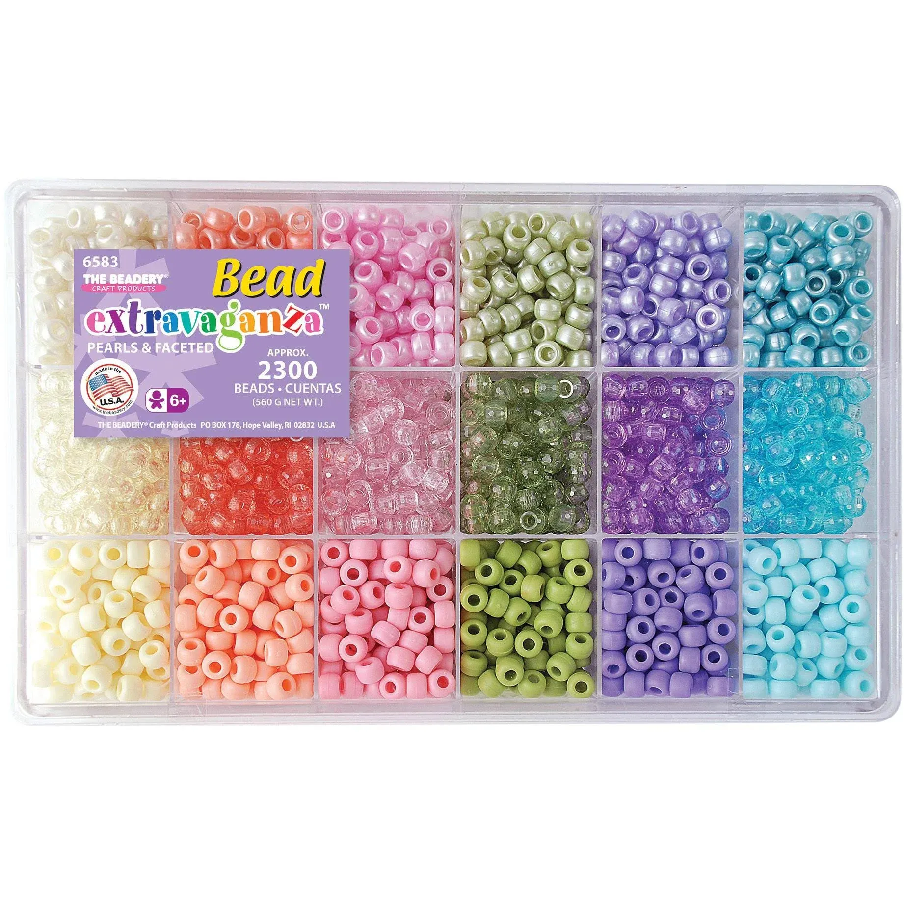 Beadery Bead Extravaganza Bead Box Kit - Pearl