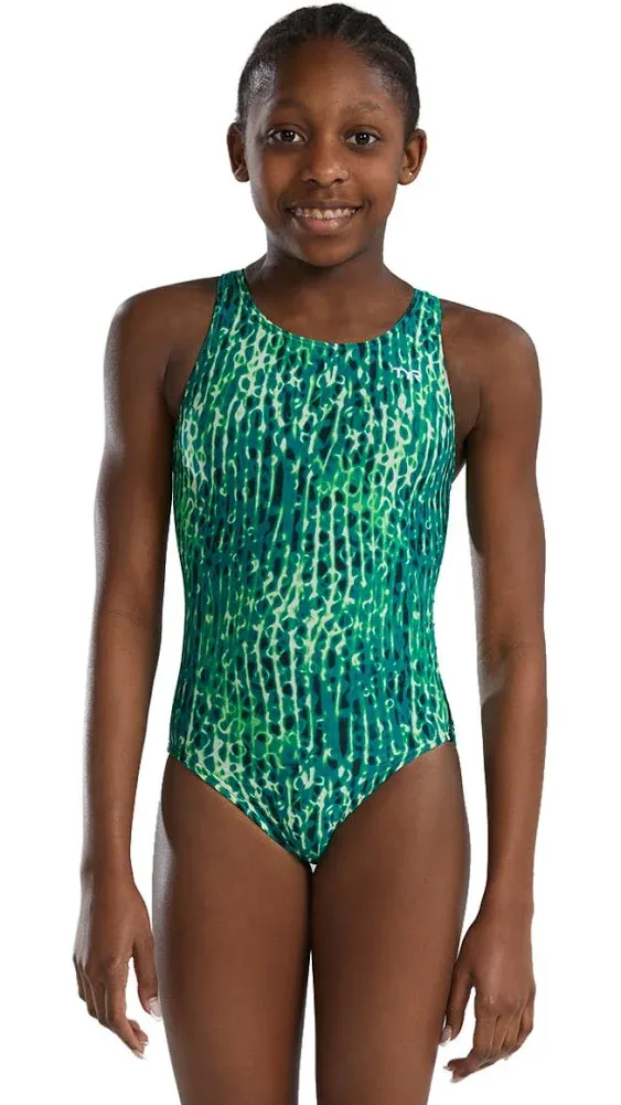 TYR Girls' Durafast Lite Maxfit Swimsuit