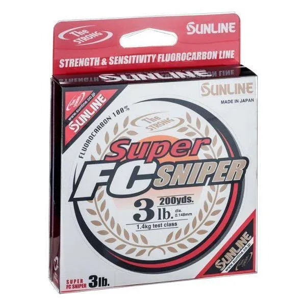 Sunline Super FC Sniper - 16lb / 1200 Yards