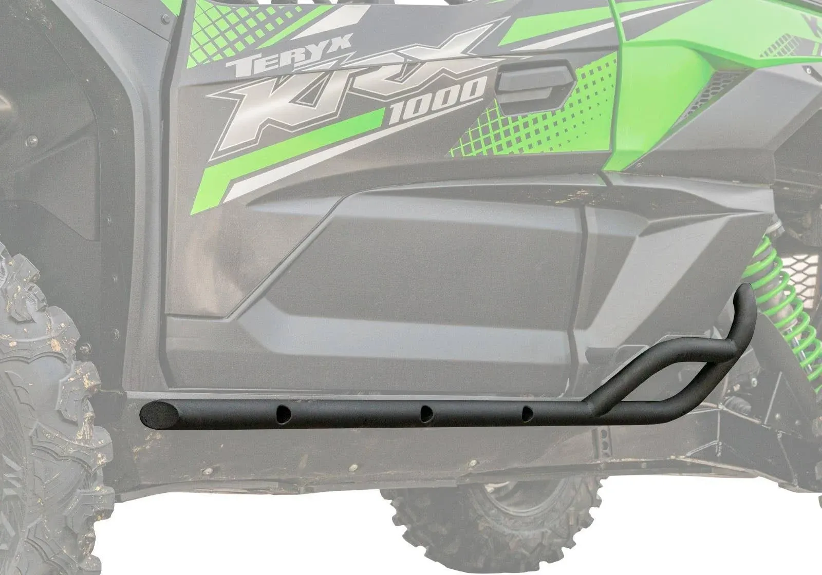 SuperATV Heavy Duty Nerf Bars for 2020+ Kawasaki Teryx KRX 1000 | Made with 1-3/4" Diameter Steel Tubing | Powder-Coated for Durability | UV and Rust Resistant!SuperATV Heavy Duty Nerf Bars for 2020+ Kawasaki Ter…