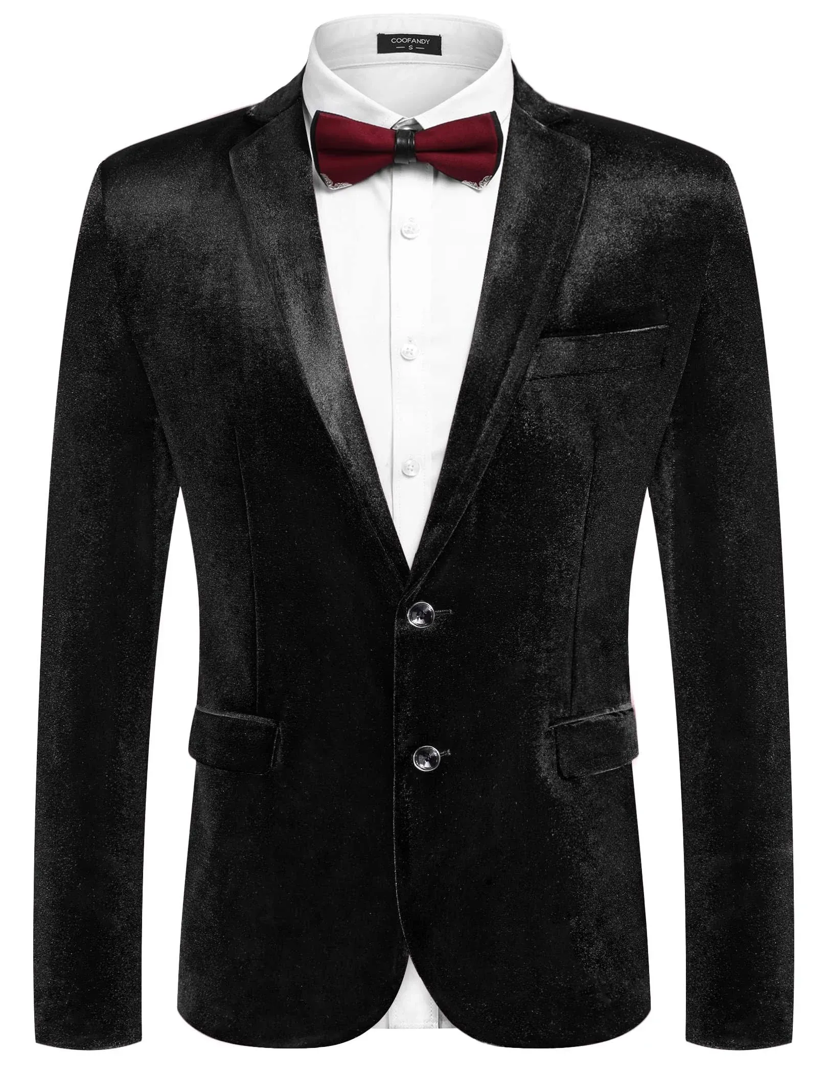 COOFANDY Mens Floral Tuxedo Suit Jacket Paisley Notch Lapel Party Prom Wedding Blazer Jackets