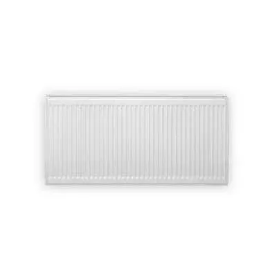 Pensotti 12 in. H x 16 in. L Hot Water Panel Radiator Package in White HD12-16D