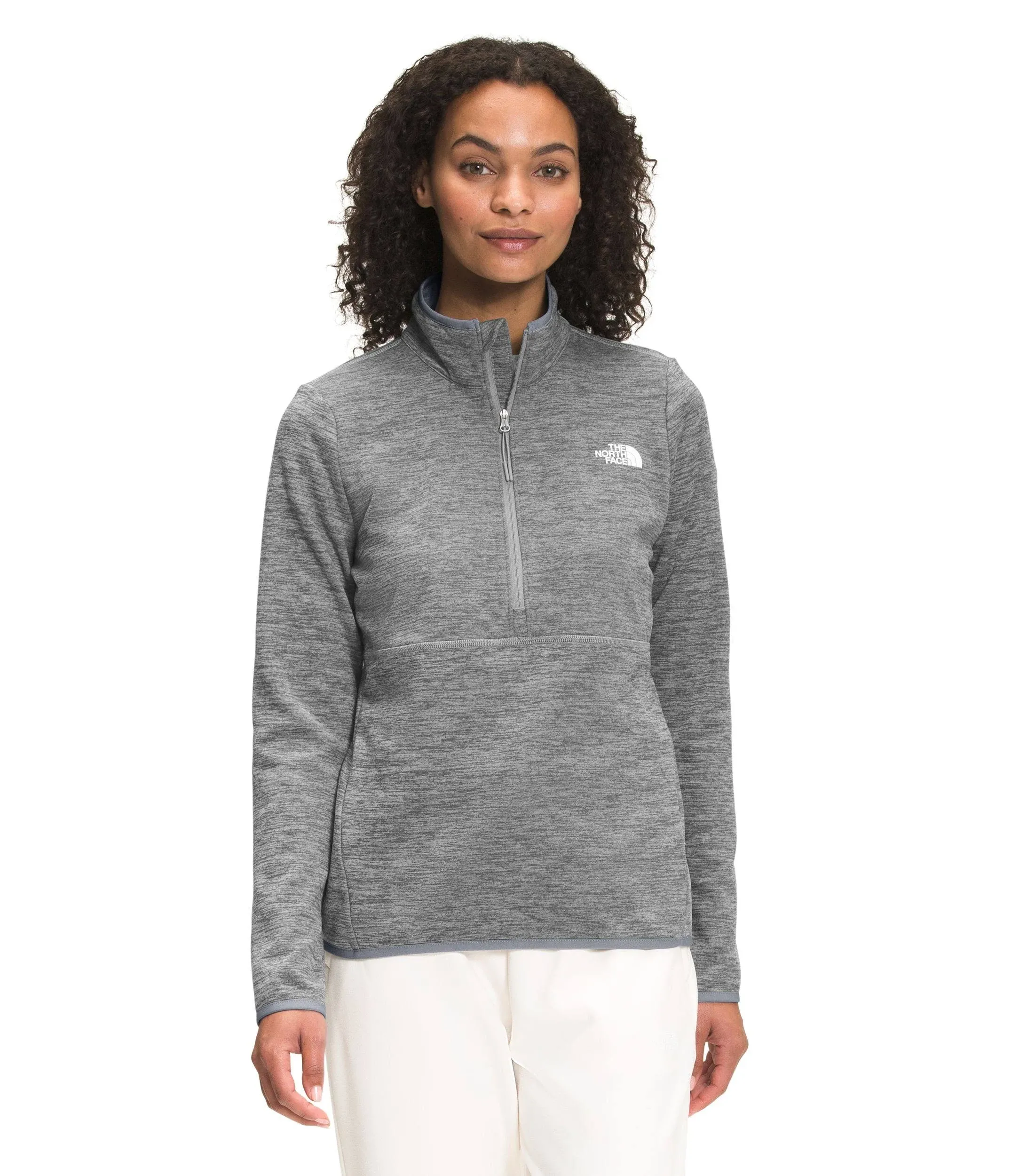 The North Face Women&#039;s Sweatshirt Canyonlands 1/4 Zip Long Sleeve Slim Fit