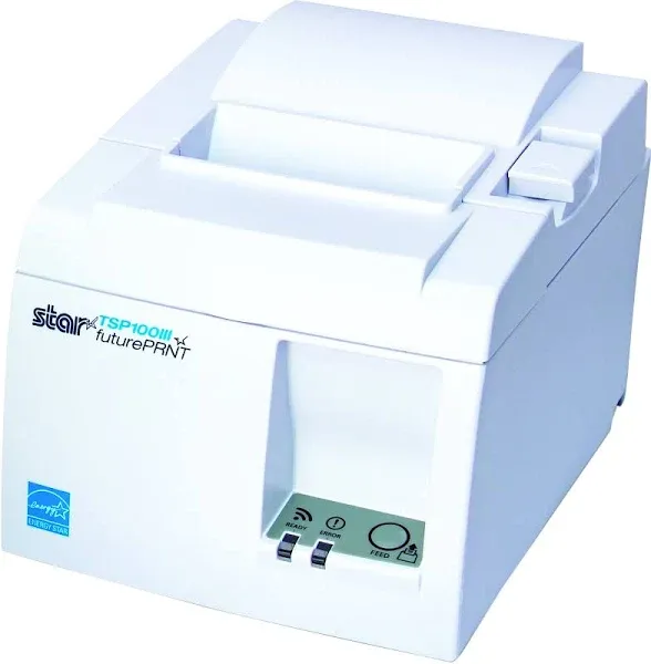 Star Micronics TSP143IIILAN WT US Direct Thermal Printer