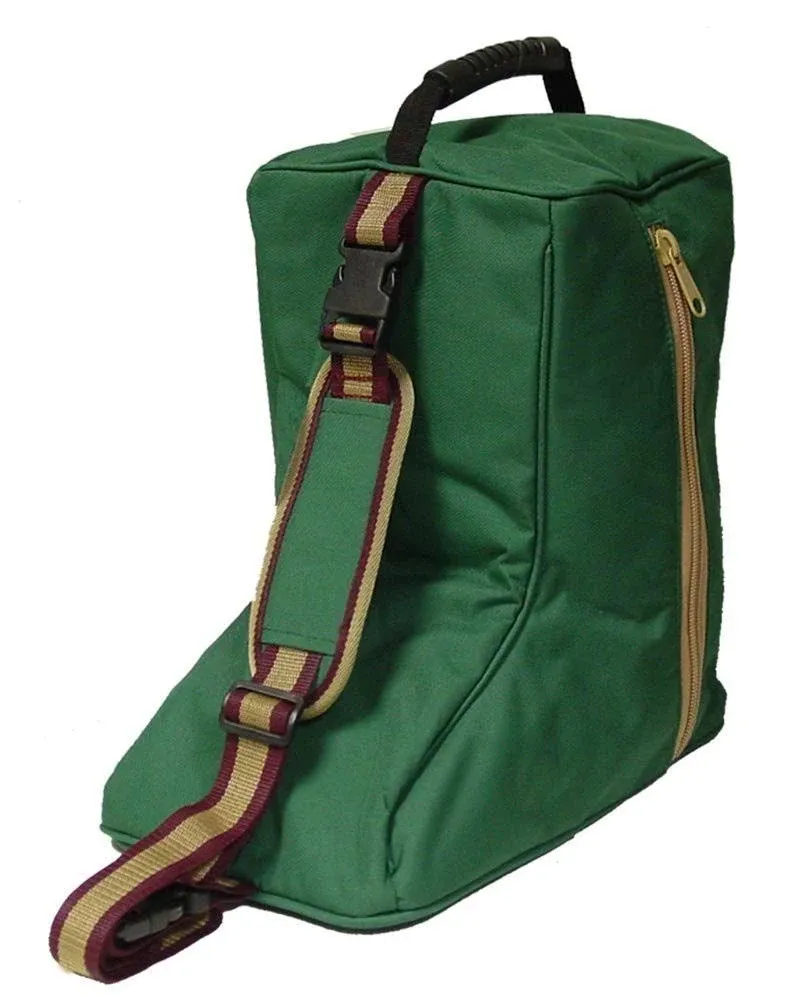 Tahoe Tack Western Boots Carry Bags 3 Layers Padded, Hunter Green