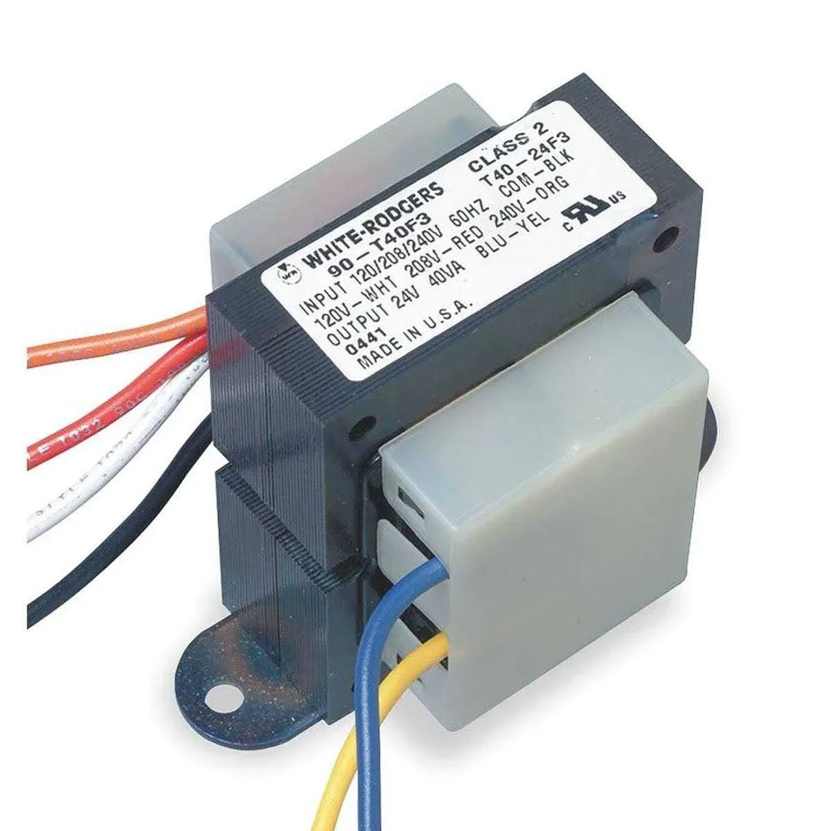 STEVECO WHITE-RODGERS 90-T40F3 HVAC 40VA TRANSFORMER  (#784)