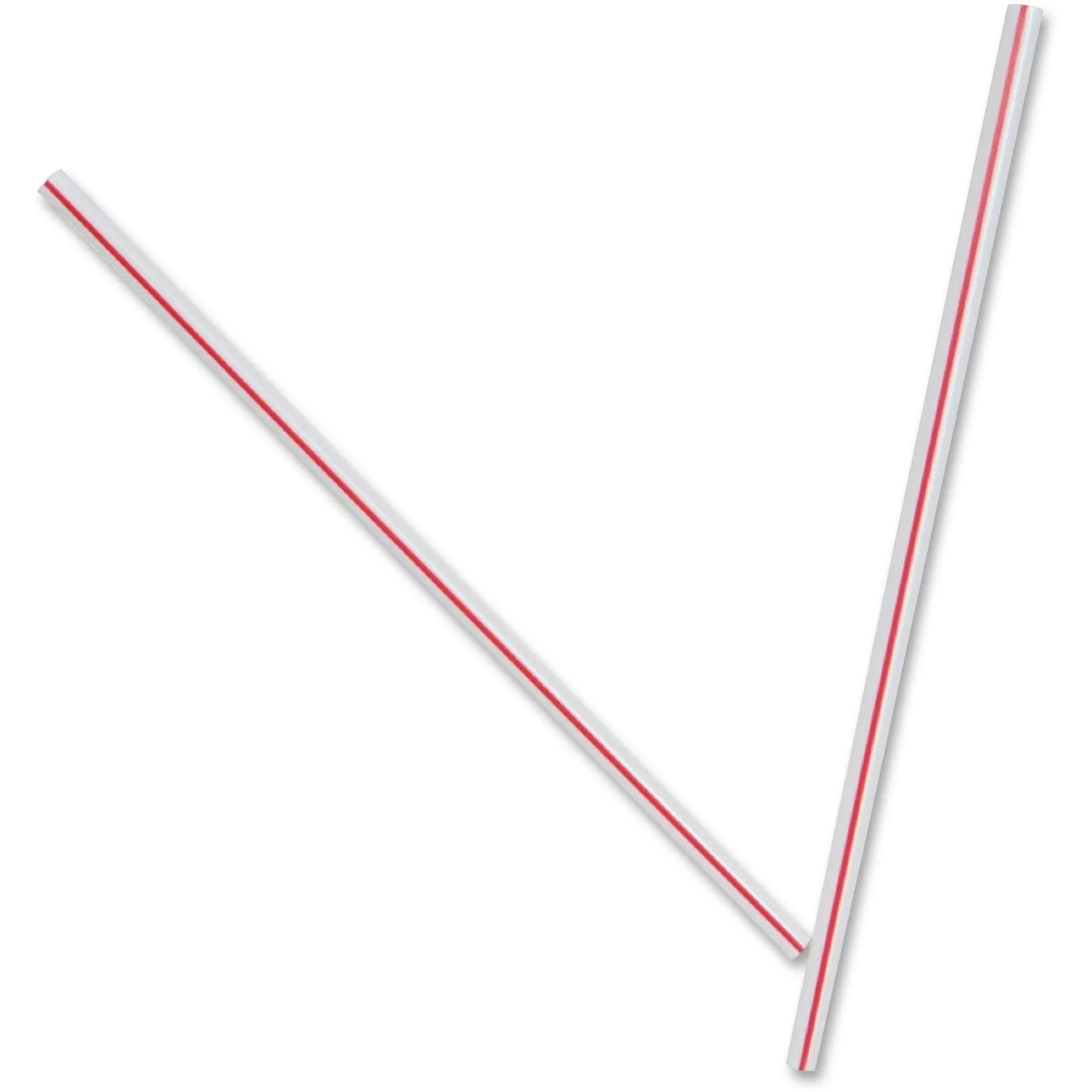 Dixie Coffee Stirrers, 5", White/Red - 1000 count