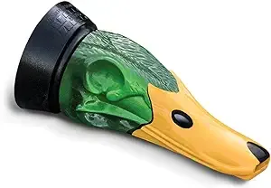 Zink Calls Mallard Drake Whistle Polycarbonate Durable Versatile Realistic Hunting Duck Game Call - Detailed Carving & Easy-Blow System