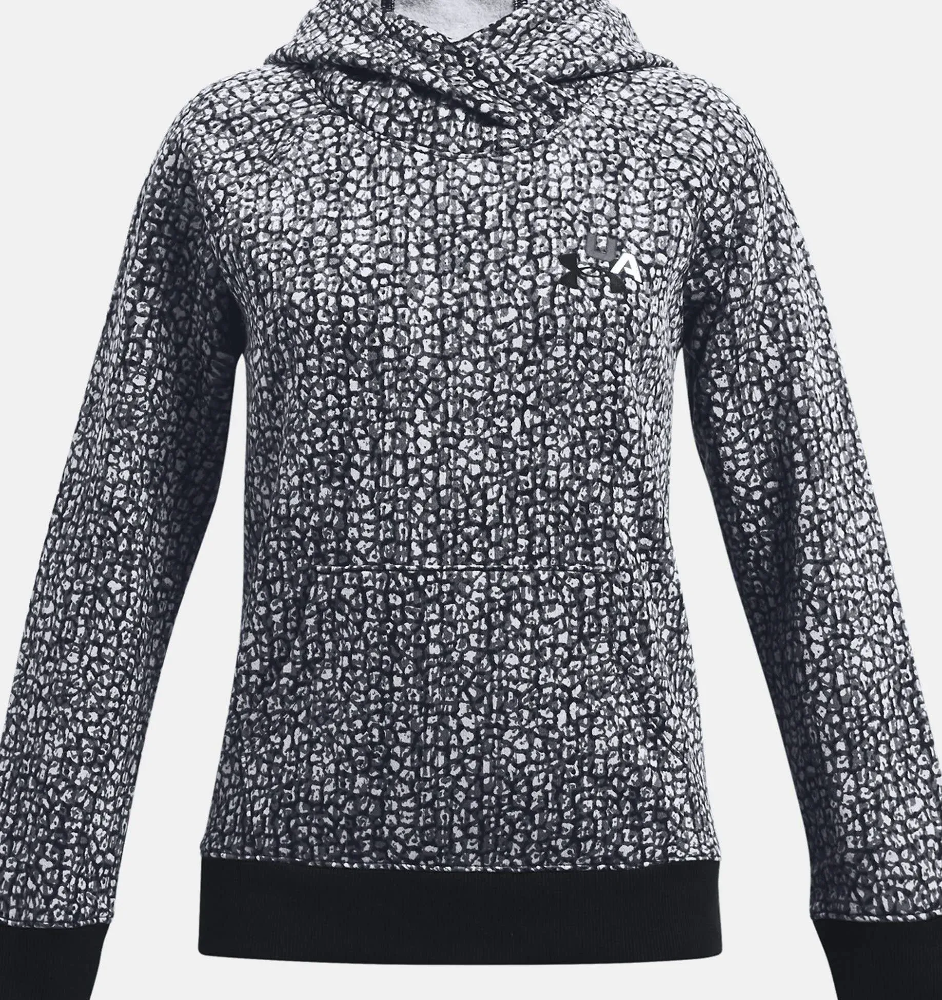 "UNDER ARMOUR Girls' UA Rival Fleece Print Hoodie"