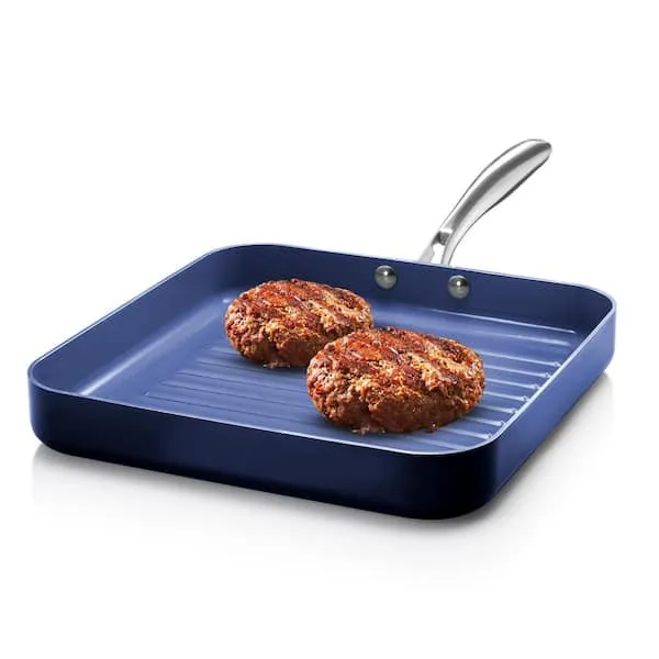 Granitestone 10.5 inch Grill Pan, Blue