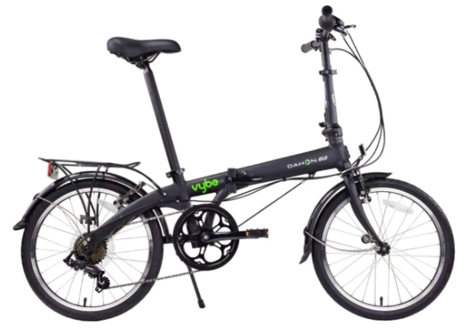 Dahon Vybe D7 Folding Bike, Black (2020)