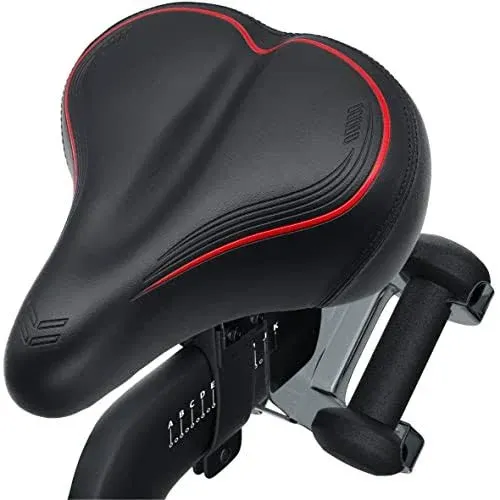 Crostice Wide Bike Seat Compatible with Peloton Bike & Bike Plus, Bike Seat ...