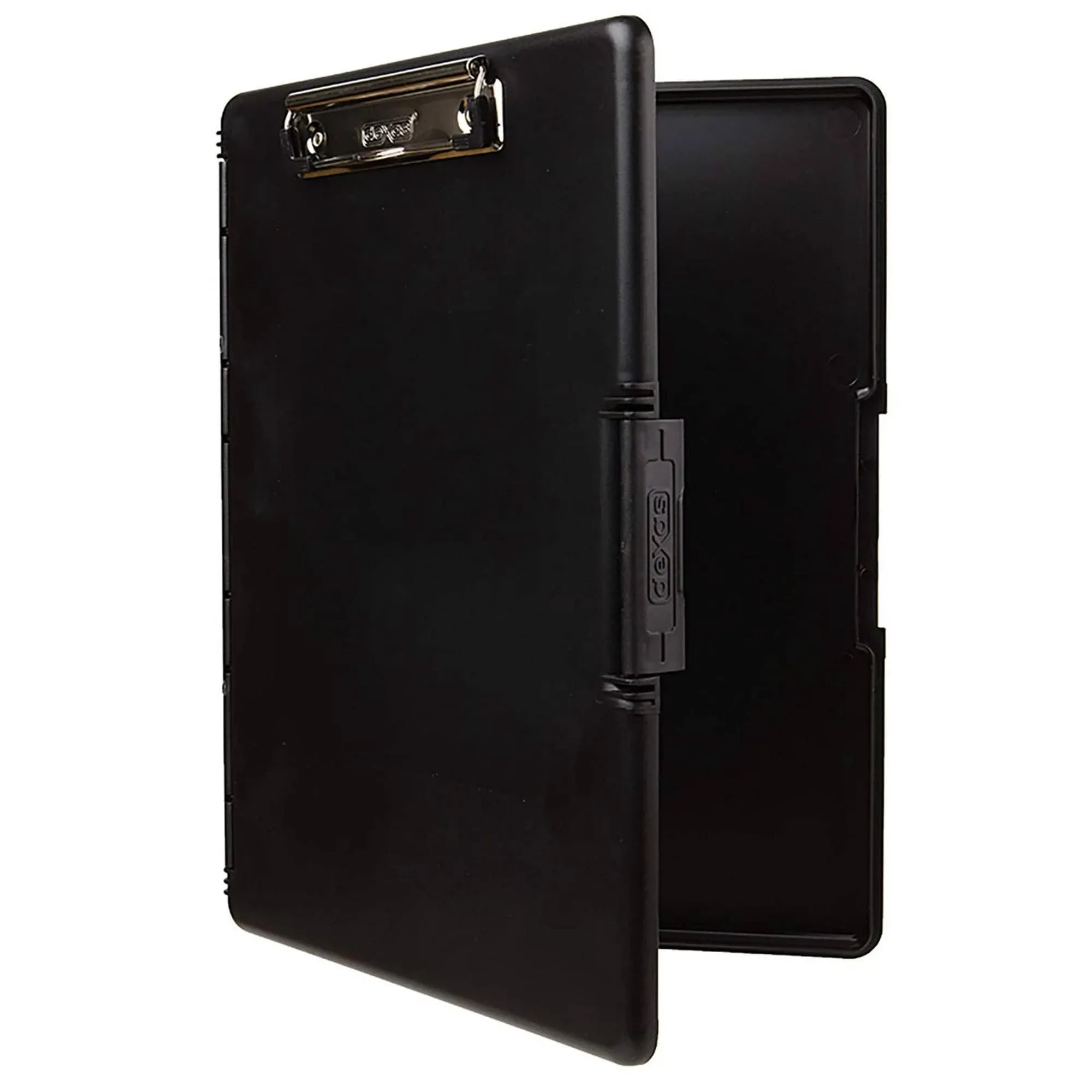 Dexas 3517-91 Slimcase 2 Storage Clipboard with Side Opening Black