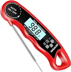 Internal Meat Thermometer Long Probe Instant Read Fast Meat Digital