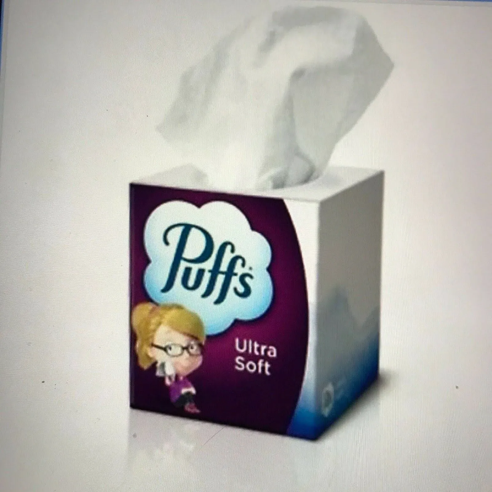 Puffs Ultra Soft & Strong Facial Tissues, 56 Count (Pack of 24)