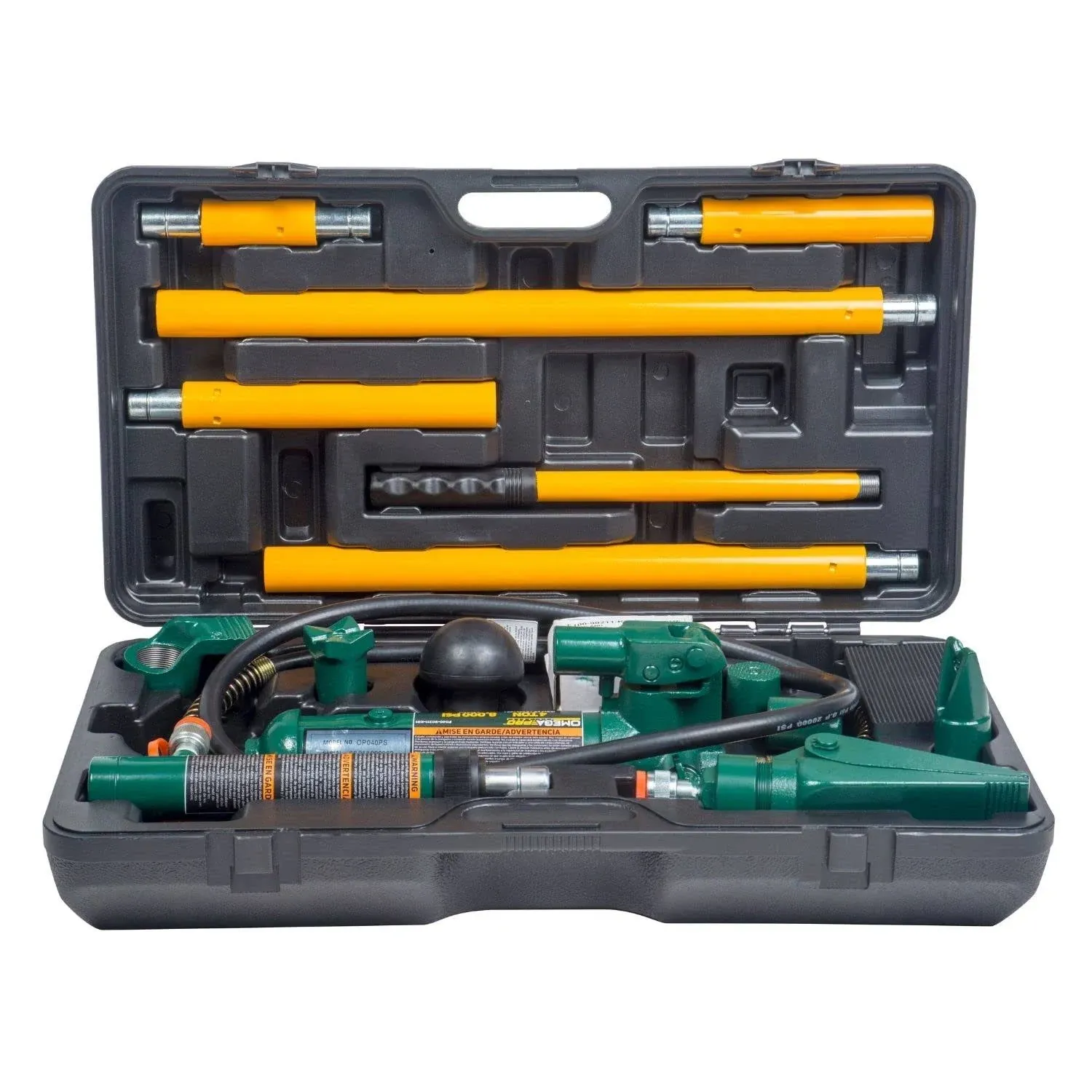 Omega Pro 4 Ton Hydraulic Collision Repair Kit with Case