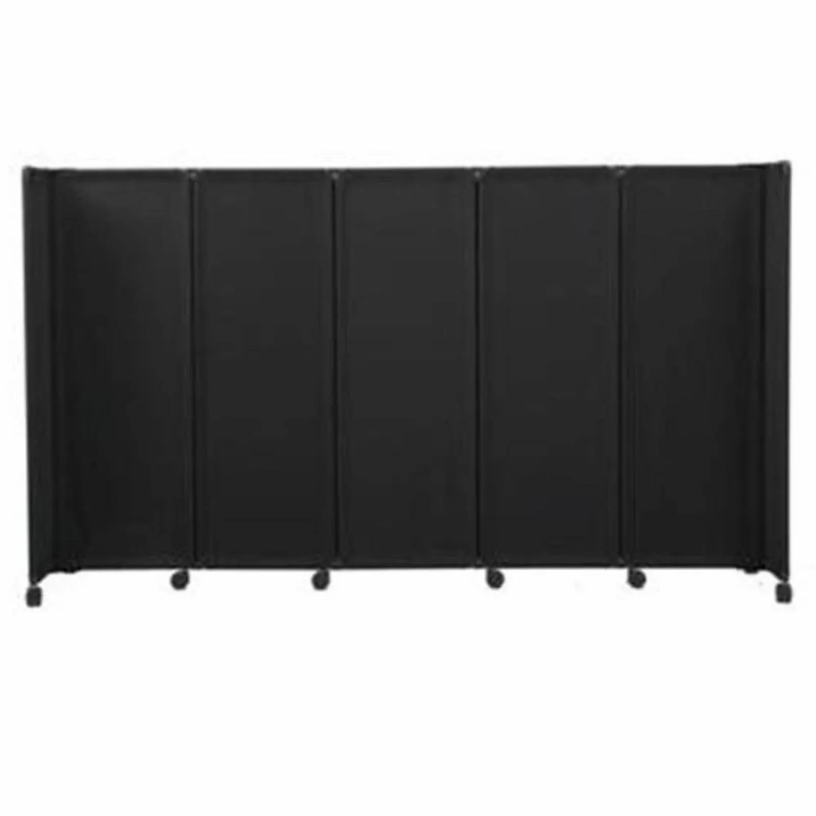 Versare - 1707002 - Portable Mobile Room Divider, MP10S (4') Black