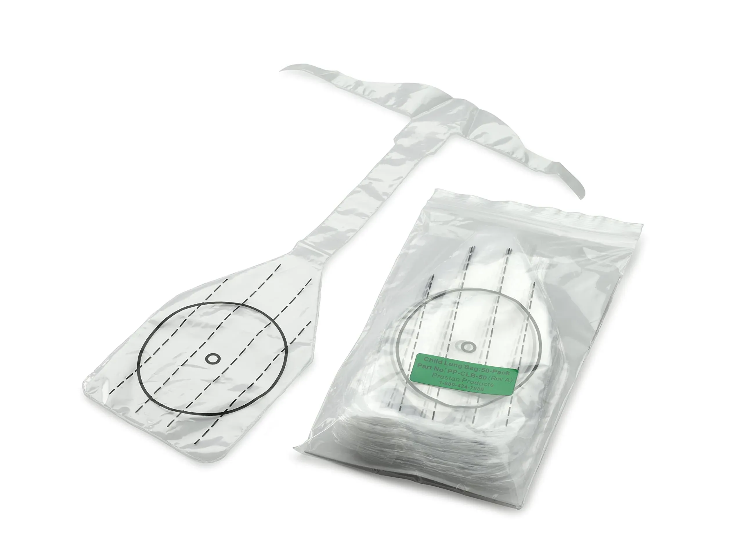 Prestan Products LLC CPR Face Shield / Lung Bag Child - M-947596-4849 - Box of 50