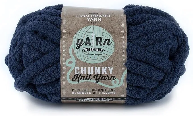 (1 Skein) Lion Brand Yarn 951-109AF AR Workshop Chunky Knit Yarn, Dusk