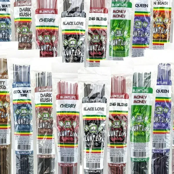 19 Jumbo Handmade Incense 4-Pack Assorted Scents (30-Sticks Per Pack)