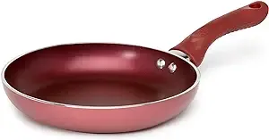 Ecolution Evolve Fry Pan, 8-inch, Red