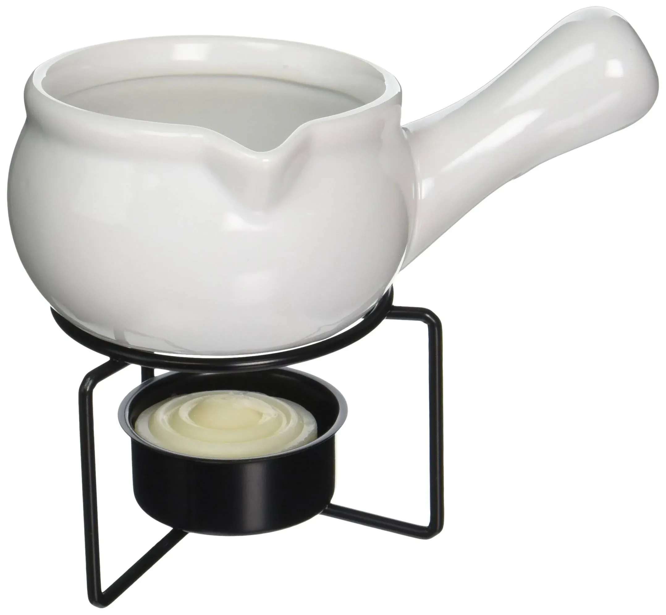 Norpro 210 Ceramic Butter Warmers Set of 2 1/3 cup/3 oz White