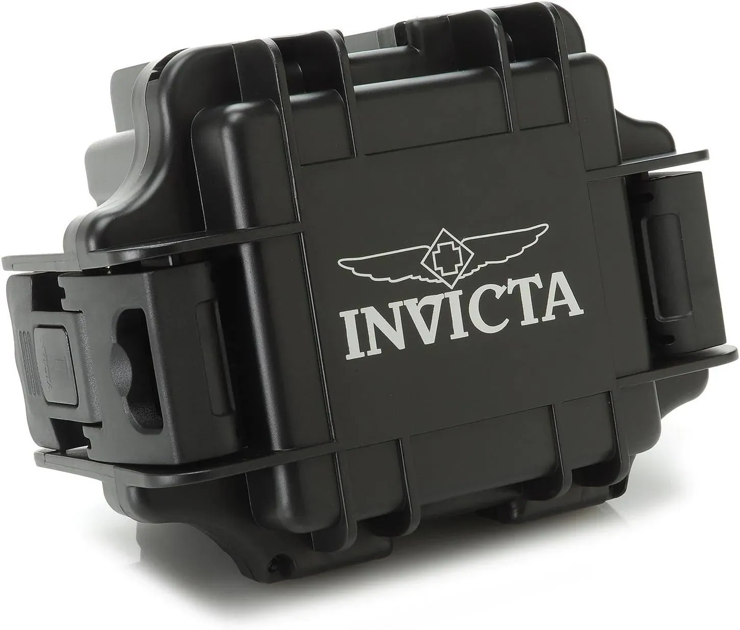 Two Invicta One (1) Slot Black and Yellow Waterproof Dive Case/Watch Box