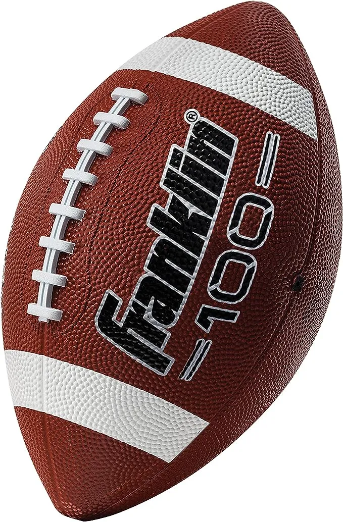 Franklin Sports Grip Rite 100 Rubber Junior Football