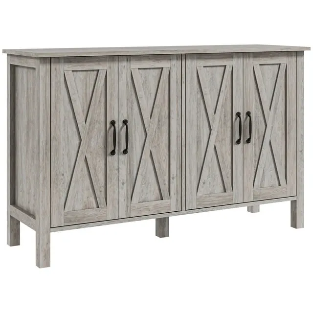 HOMCOM Farmhouse Buffet Sideboard