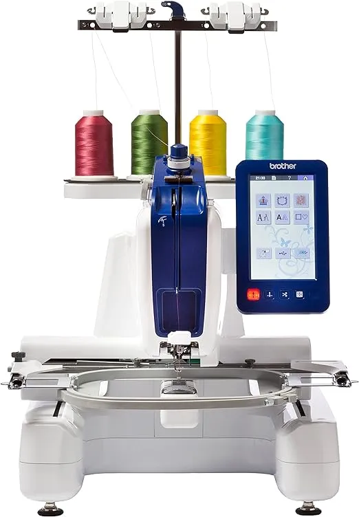 Brother Persona PRS100 Single Needle Embroidery Machine with 4-Spool Thread Stand