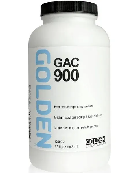 Golden GAC 900 Polymer Medium (heat set) 32 oz