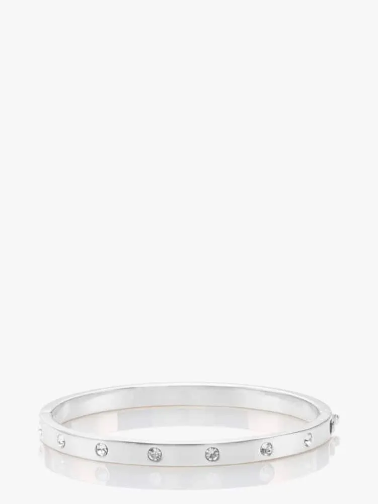 crystal hinge bangle