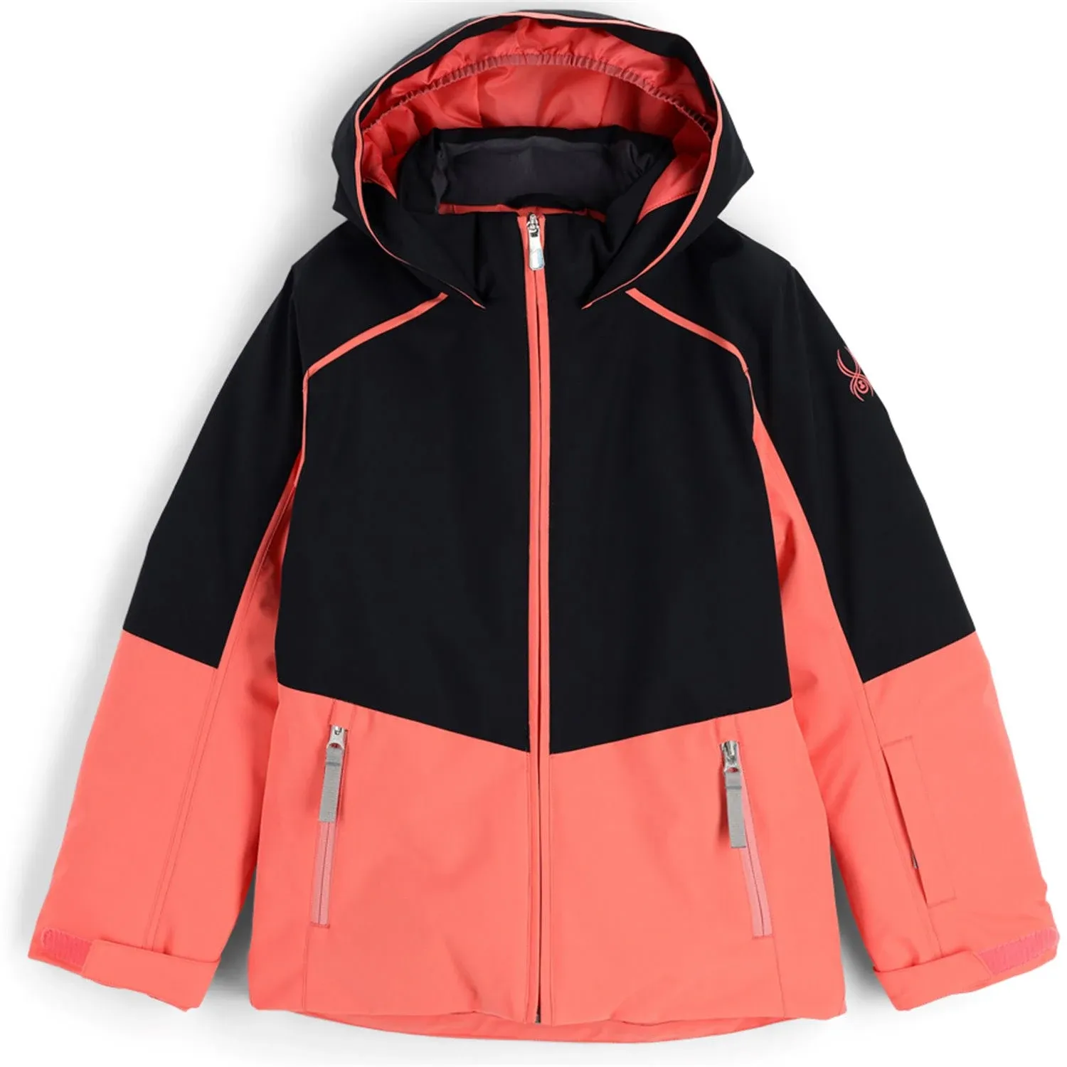 Spyder Girls' Conquer Insulated Ski Jacket