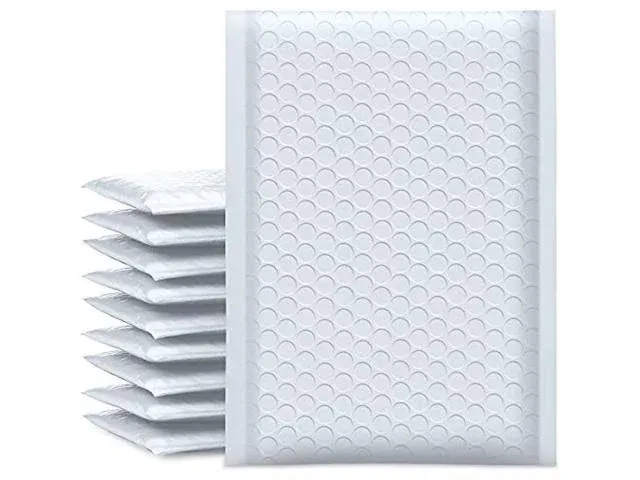 Bubble Mailer 6x10 Inch - Envelopes - 6&#039;&#039;x10&#039;&#039;/25 Pcs, White 