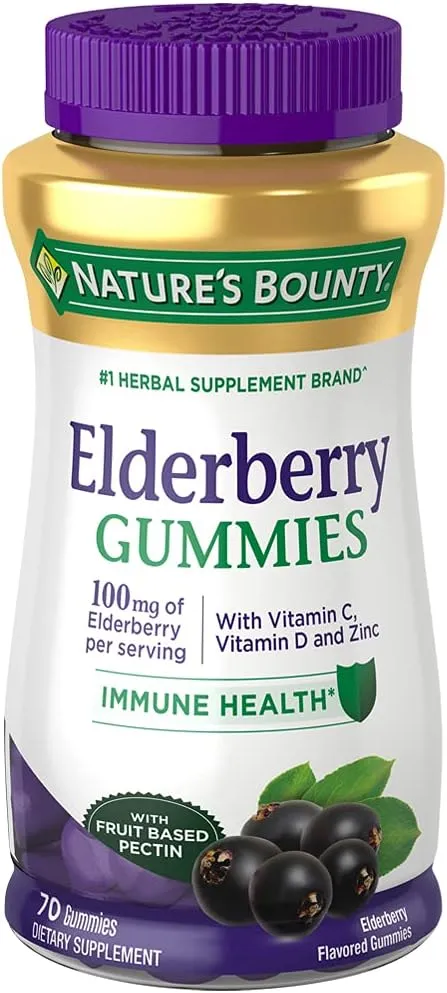 Nature's Bounty Elderberry Gummies