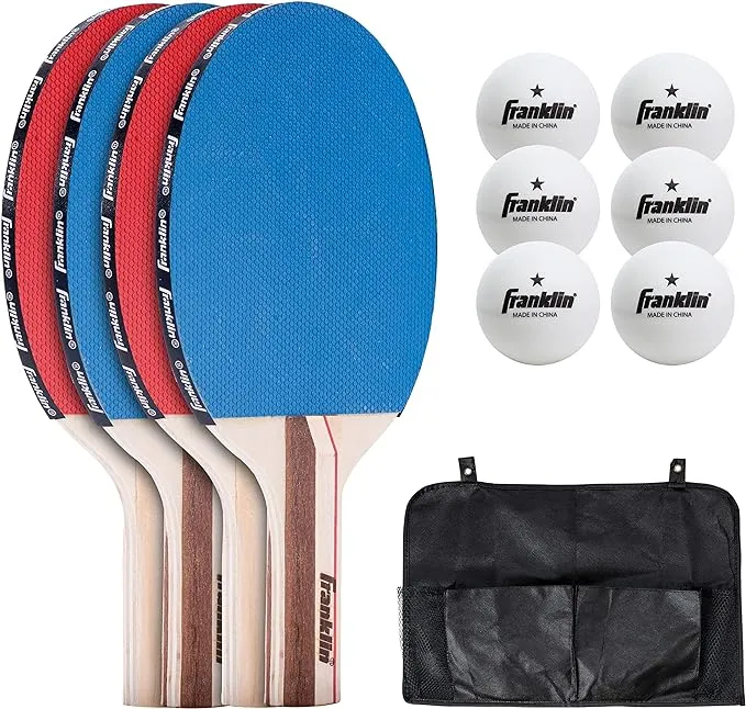 Franklin Sports 2 Player Table Tennis Paddle and Ball Set