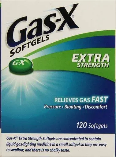 Gas-X Extra Strength, 120 Softgels