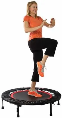 Urban Rebounder Trampoline with Workout DVD & Stabilizing Bar