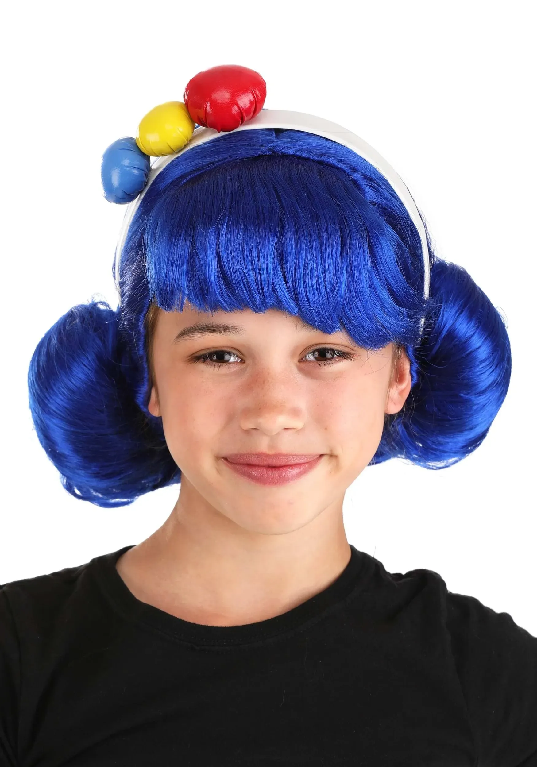 FUN Costumes Kid's True and the Rainbow Kingdom Blue True Wig