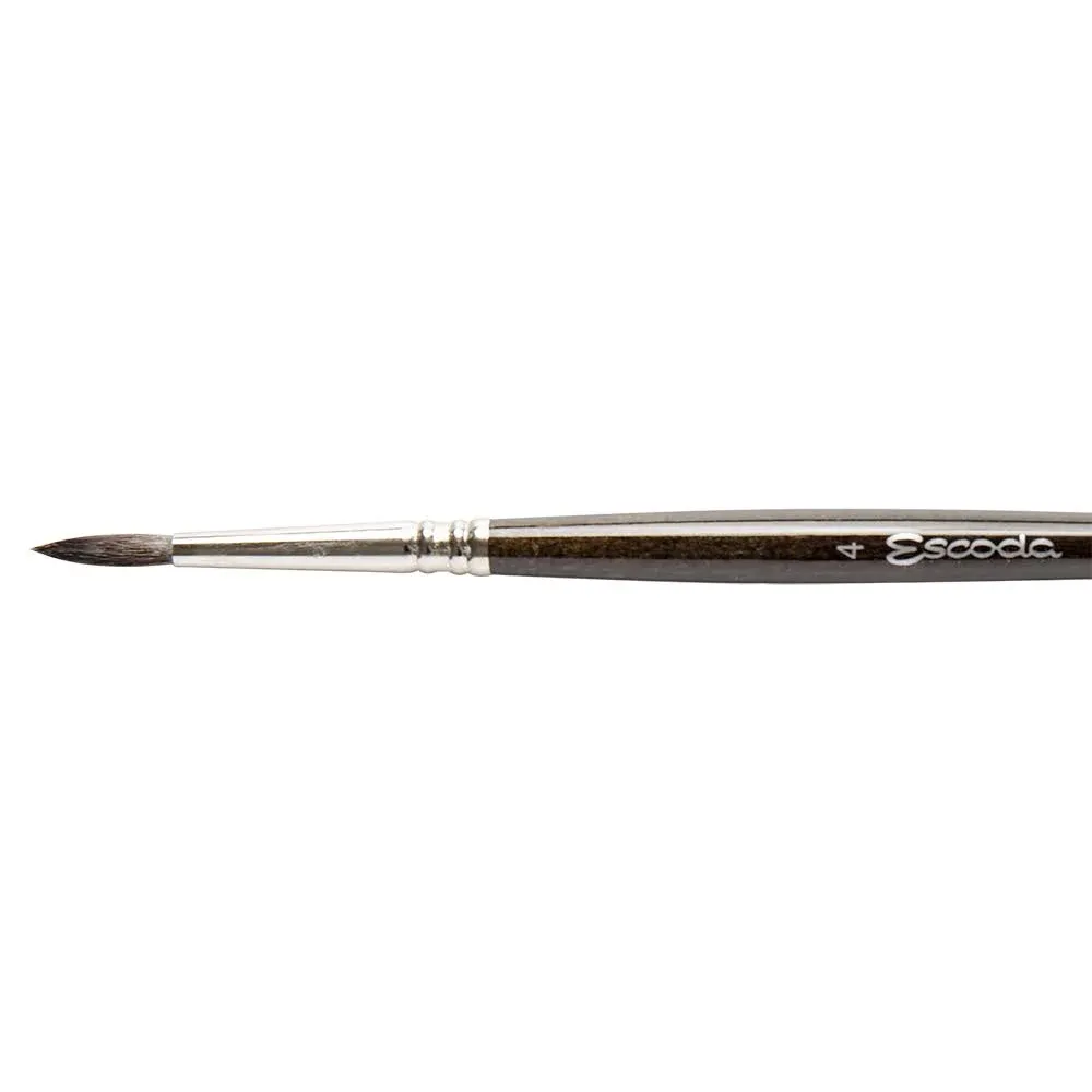 Escoda Último Synthetic Squirrel Brush - Round, Size 4