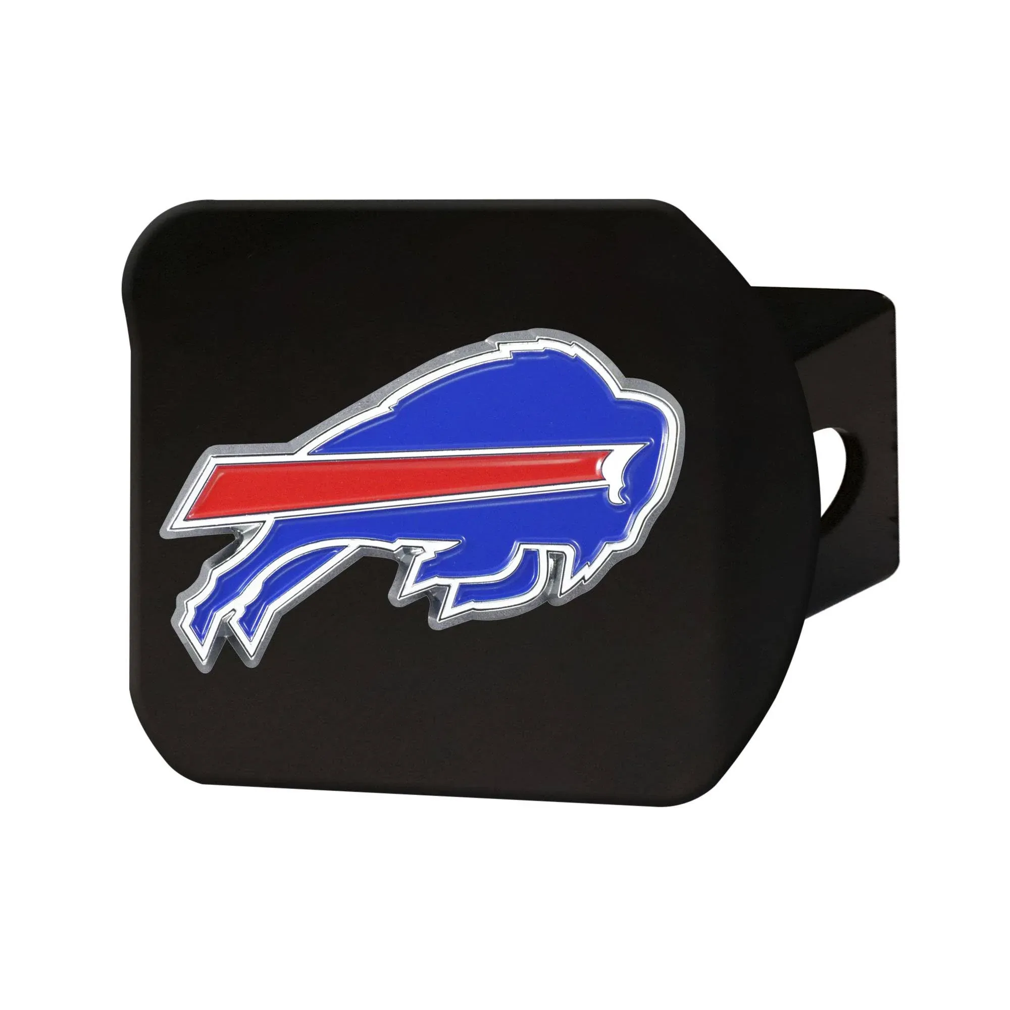 Fanmats NFL Buffalo Bills 3D Color on Black Metal Hitch Cover 